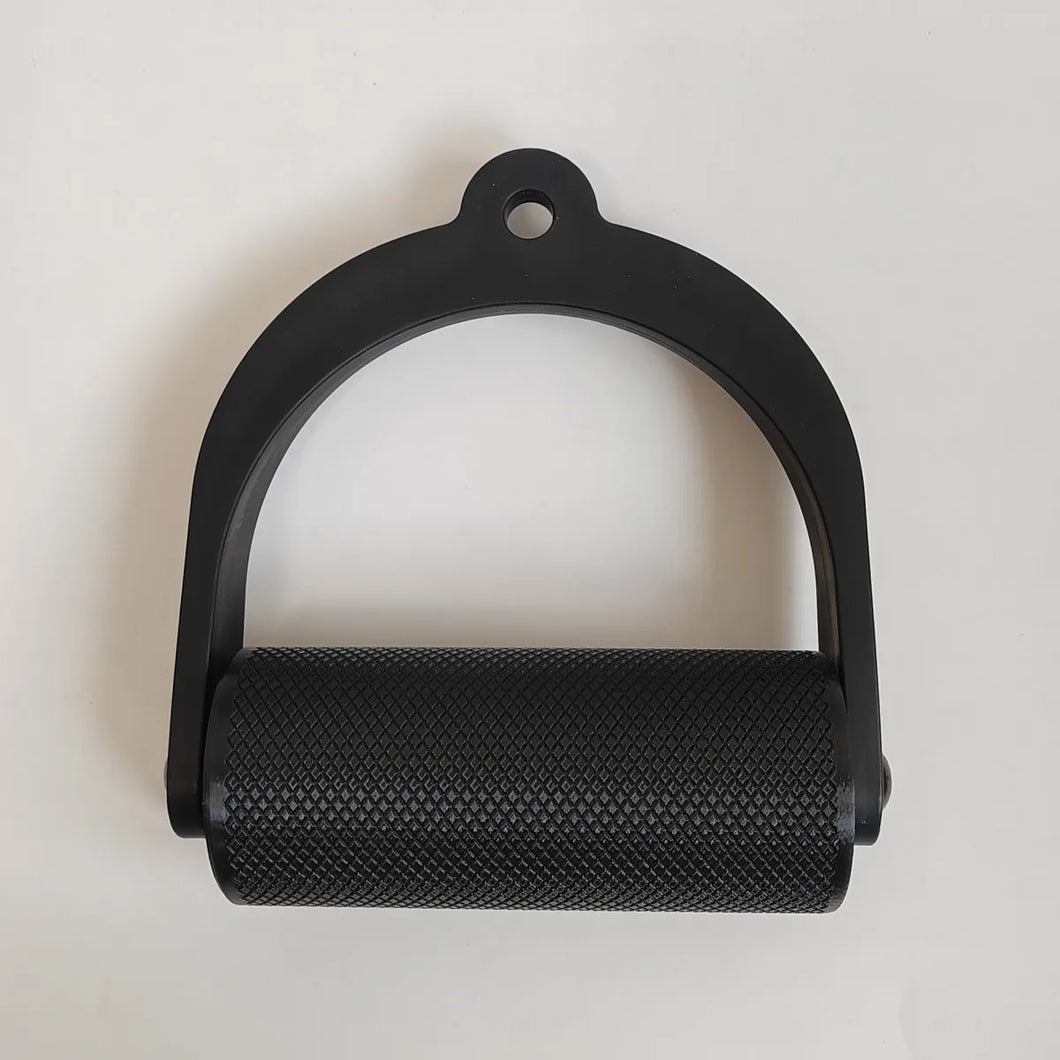 6cm Lat Pull Down Handle Pulley Cable Machine Bar Arm Wrestling Workout,Deadlift D Shape Hand Grip for Finger Wrist Strength