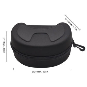 Skiing Snowboard Glasses Eyewear Box Waterproof Hard Case Bag