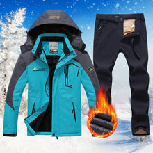 Load image into Gallery viewer, Ski Suit Women's Waterproof Snowboard Jacket Pants
