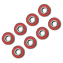 Load image into Gallery viewer, 8PCS ABEC-11 high-speed bearing 608RS is suitable for skateboard long board inline roller skates
