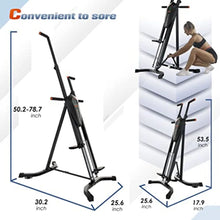 Load image into Gallery viewer, Vertical Climber, Folded Climbing Cardio Exercise Equipment

