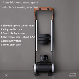 MIYAUP-Aerobic Exercise Machine, Fat Reducing, White Rowing Machine