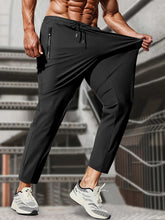 Load image into Gallery viewer, Sweatpants Man Fishing Men's High Stretch Ice Silk Jogging Pants
