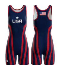 Load image into Gallery viewer, Men&#39;s Singlet Wrestling Suit Gym Training Wrestling Singlets Weightlifting
