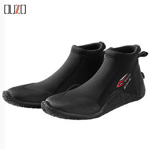 3MM LOW-TOP Dive Boots Anti-slip Surf Booties Scuba Diving Boots for Sailing Snorkeling Boating Swimming