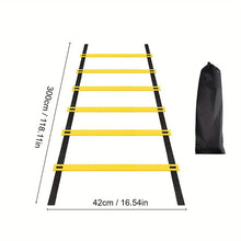 Load image into Gallery viewer, Agility Ladders Nylon Straps For Speed Training And Sports Flexibility
