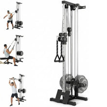 Load image into Gallery viewer, Wall Mount Cable Station, 18 Position Height Adjustable LAT Pulldown Machine
