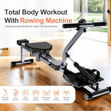 Load image into Gallery viewer, Foldable Indoor Rowing Machine for Home Fitness
