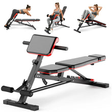 Load image into Gallery viewer, Dumbbell Bench Roman Chair Adjustable Foldable Training Weight Bench
