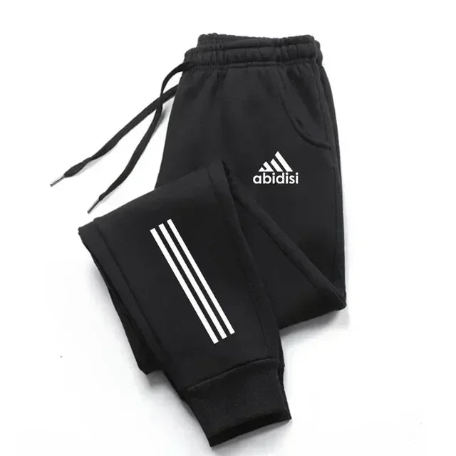 2025 Men's spring and autumn printed jogging pants Casual training pants