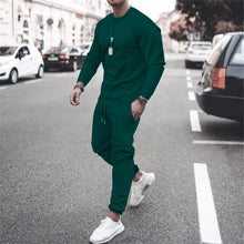 Load image into Gallery viewer, 2025 New Men Two Pieces Sets Running Sweatshirt+Sweatpants
