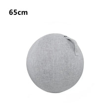 Load image into Gallery viewer, 55-75cm Linen Yoga Ball Cover Non-slip Fitness Bal
