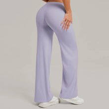 Load image into Gallery viewer, Women's New Pilates Straight Leg  Pants Hip Lifting Tight Fitting Wide Leg Pants
