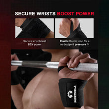 Load image into Gallery viewer, 1 Pair Wrist Wraps, Bench Press Bar Grip Assist Pads
