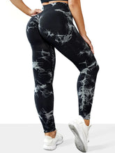 Load image into Gallery viewer, Women's Seamless Tie-dye Yoga Pants
