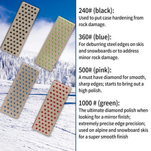 Load image into Gallery viewer, 4 Style Diamond Sharpening Stone For Ski Edges
