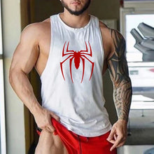 Load image into Gallery viewer, Red Spider Printed Running Tank Tops
