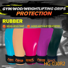Load image into Gallery viewer, Rubber chalk free weight Lifting Grips
