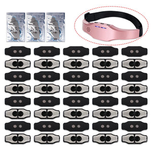 10/20/30pcs Electrode Pads for Migraine Insomnia Relief Head Massage