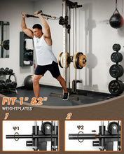 Load image into Gallery viewer, Wall Mount Cable Station, 18 Position Height Adjustable LAT Pulldown Machine
