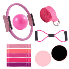 Load image into Gallery viewer, 11Pcs Equipment Set Pilates Workout Accessories
