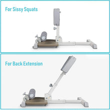 Load image into Gallery viewer, Deluxe Multi-Function Deep Sissy Squat Bench Home Gym Workout Station Leg Exercise Machine
