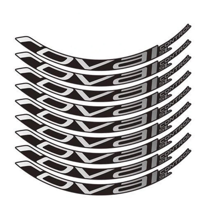 CONTROL SL Mountainbike 29 inch width 25mm Rim Stickers