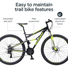 Load image into Gallery viewer, Traxion Mens and Womens Mountain Bike, 29-Inch Wheels, 24-Speed Shifters
