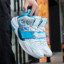Load image into Gallery viewer, New Popular Creative Fluorescent Color Blocking Low Cut Breathable Anti Slip Wear-resistant  Basketball Shoes
