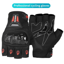 Load image into Gallery viewer, Fingerless Driving Motorcycle Biker Gloves Cycling Biking Gloves for Men Women
