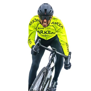 Winter Cycling Pro Team Arkea Samsic Fluorescent Color Jacket