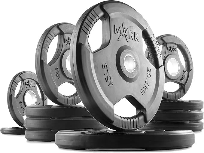 XMark Plates, Pairs and Sets, Weight Plates, Rubber Coated