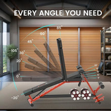 Load image into Gallery viewer, Fitness Reality 3-in-1 FID Weight Bench
