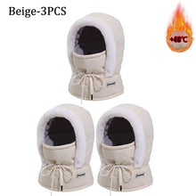 Load image into Gallery viewer, Cold Weather Thermal Balaclava Scarf Winter Windproof Hood Hat Plush Neck Warmer Ski Face Mask
