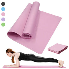 Load image into Gallery viewer, Yoga Mat Pilates Fitness Mat 3/4/6mm Thicknes Non Slip
