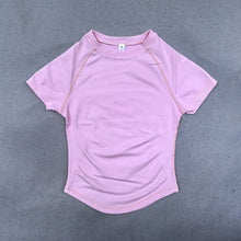 Load image into Gallery viewer, Df Impact Short Sleeve Top Women Workout Top Gym Crop Top Light Weight Yoga Shirt
