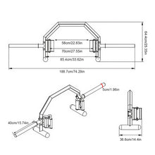 Load image into Gallery viewer, Hexagonal Barbell Squat Bar Multi-Function Weight Equipment
