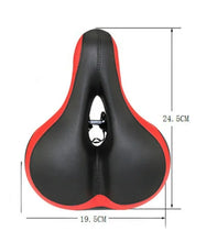Load image into Gallery viewer, Bicycle 3d Gel Saddle Extra Wide Comfort Ultra Soft Thicken Saddle

