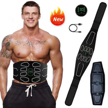 Load image into Gallery viewer, New USB Muscle Stimulator Belt ABS Trainer Belts
