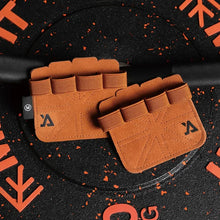 Load image into Gallery viewer, Four-fingers Fitness Gloves Gym Barbells Weightlifting Cowhide Gloves
