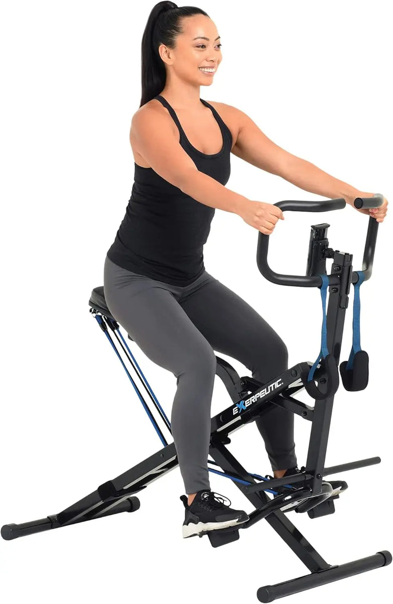 Tug-N-Tight Squat Leverage Rowing Machine With Mycloudfitness App ...