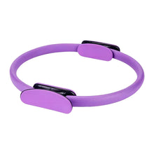 Load image into Gallery viewer, Pilates Ring Yoga Rings with Non Slip Handles
