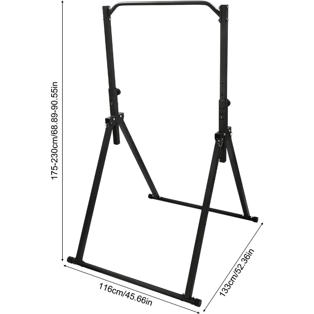 Foldable Adjustable Durable Free Standing Pull Up Bar