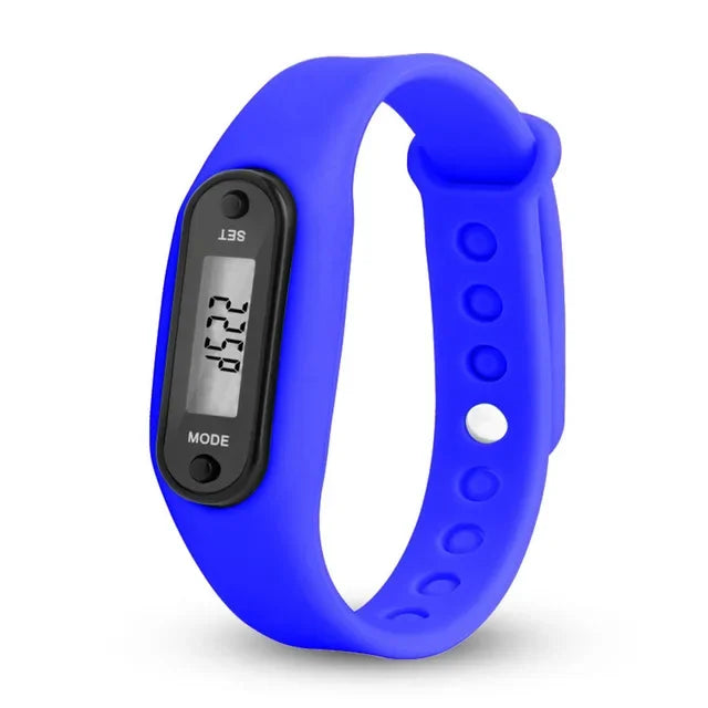 1/2PCS Sport Smart Wrist Watch Bracelet LCD Display Fitness Gauge Step Tracker