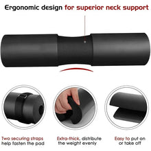 Load image into Gallery viewer, Barbell Shoulder Pads Thickened Non-slip Gym Fitness Weightlifting Squat Dumbbel Neck Support Protection Pad Strength Workout
