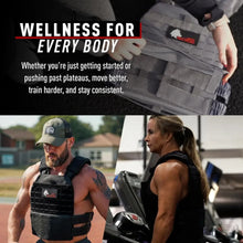 Load image into Gallery viewer, Adjustable Weighted Vest for Men &amp; Women - Rucking, Workout, Running
