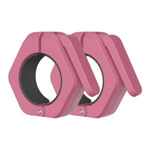 ‌Non Slip 2 Inch Olympic Barbell Clamps with Quick Release Spin Lock