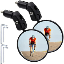 Load image into Gallery viewer, Universal Bicycle Mirror Rearview Adjustable Rotate Wide-Angle

