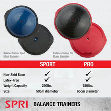 Load image into Gallery viewer, Balance Trainer Dome Shape Half-Exercise Ball with Non-Skid Base
