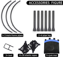 Load image into Gallery viewer, 40"-48" Silent Mini Trampoline Fitness Bungee Rebounder for Cardio
